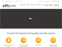 Tablet Screenshot of efficrm.com